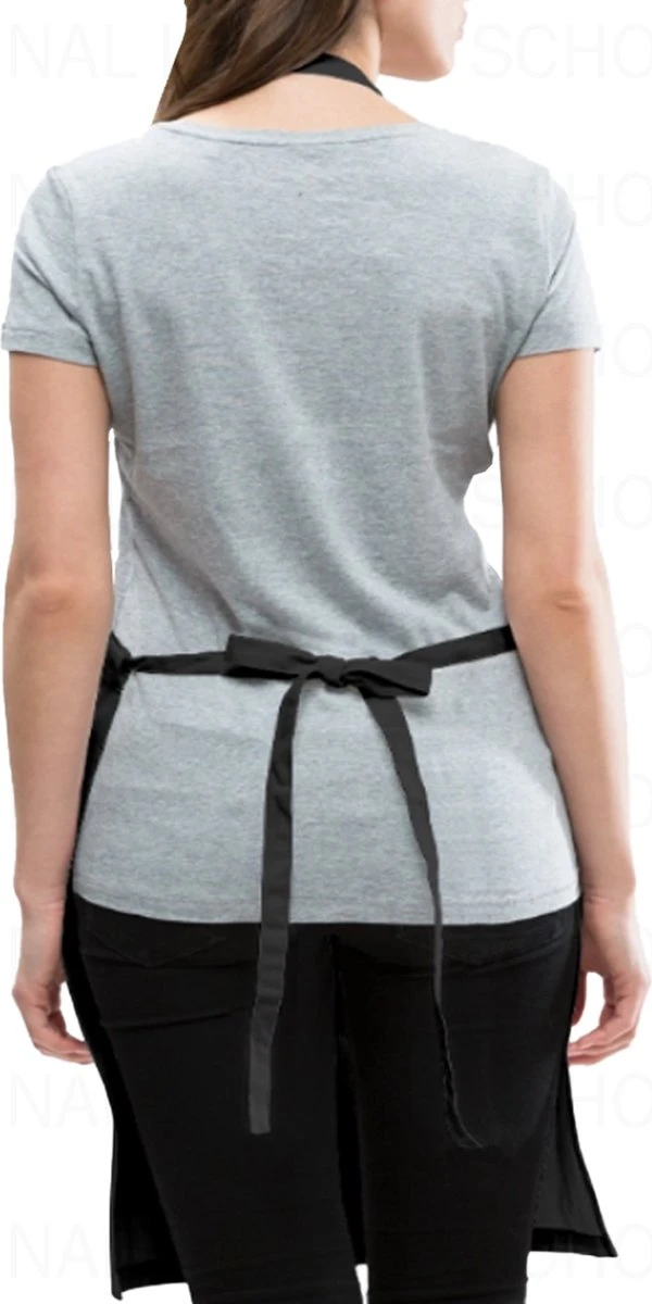 Tablier Unisexe MASTERCHEF - Zwart - Tablier De Cuisine - Tablier De BBQ - Tablier De Service - Textes Amusants - Kwoots - Pour Hommes Et Femmes - Réglable - Lavable - Cadeau 6 Tablier Unisexe MASTERCHEF - Zwart - Tablier De Cuisine - Tablier De BBQ - Tablier De Service - Textes Amusants - Kwoots - Pour Hommes Et Femmes - Réglable - Lavable - Cadeau – Image 4