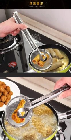 Nieuwe Design Pince De Service Ou Tamis à Frire, Pince De Cuisine, Pince à Crevettes, Poules, Viande-RVC -Magasin D'Accessoires Pour Barbecue 607x1200 1