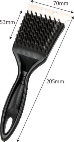 BBQ Clean - Brosse Pour Barbecue Heavy Duty - Brosse De Nettoyage - Brosse Et Grattoir Pour BBQ - De Heble® -Magasin D'Accessoires Pour Barbecue 631x1200