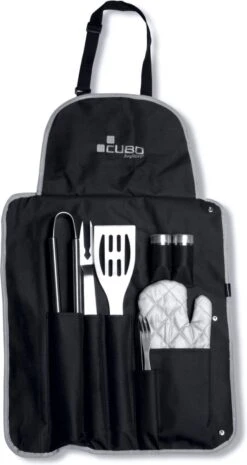 FRITEL Barbecue électrique/grill De Table BBQ 3256 + BERGHOFF Ensemble Barbecue 9 Pièces En Tablier Cubo Line 15 FRITEL Barbecue électrique/grill De Table BBQ 3256 + BERGHOFF Ensemble Barbecue 9 Pièces En Tablier Cubo Line -Magasin D'Accessoires Pour Barbecue 637x1200