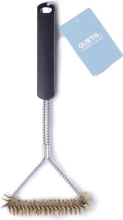 Gusta Outil BBQ Set - BBQ Brosse 38 Cm Noir - BBQ Spatule 46 Cm Noir - Brucelles BBQ Noir 30 Cm -Magasin D'Accessoires Pour Barbecue 673x1200 3