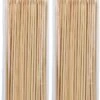 200x Brochettes/brochettes En Bois De Bamboe 30 Cm - Brochettes - Brochettes BBQ - Brochettes Cocktail -Magasin D'Accessoires Pour Barbecue 703x1200