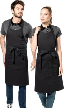 KARIBAN Awesome- Gifts - Tablier De Restauration - Tablier De Cuisine - Tablier De Cuisine - Tablier De Barbecue - Non Imprimé - 76 X 90 Cm - Par 10 Pièces - Noir -Magasin D'Accessoires Pour Barbecue 715x1200 3