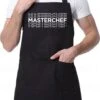 Tablier Unisexe MASTERCHEF - Zwart - Tablier De Cuisine - Tablier De BBQ - Tablier De Service - Textes Amusants - Kwoots - Pour Hommes Et Femmes - Réglable - Lavable - Cadeau -Magasin D'Accessoires Pour Barbecue 747x1200 1