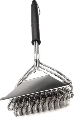 Brosse à BBQ Avec Grattoir - Brosse à Barbecue Multifonctionnelle - Avec Grattoir - Extra Solide - Sans Poils - Nettoyant Pour Grille - Outils Pour Barbecue Grillmaster