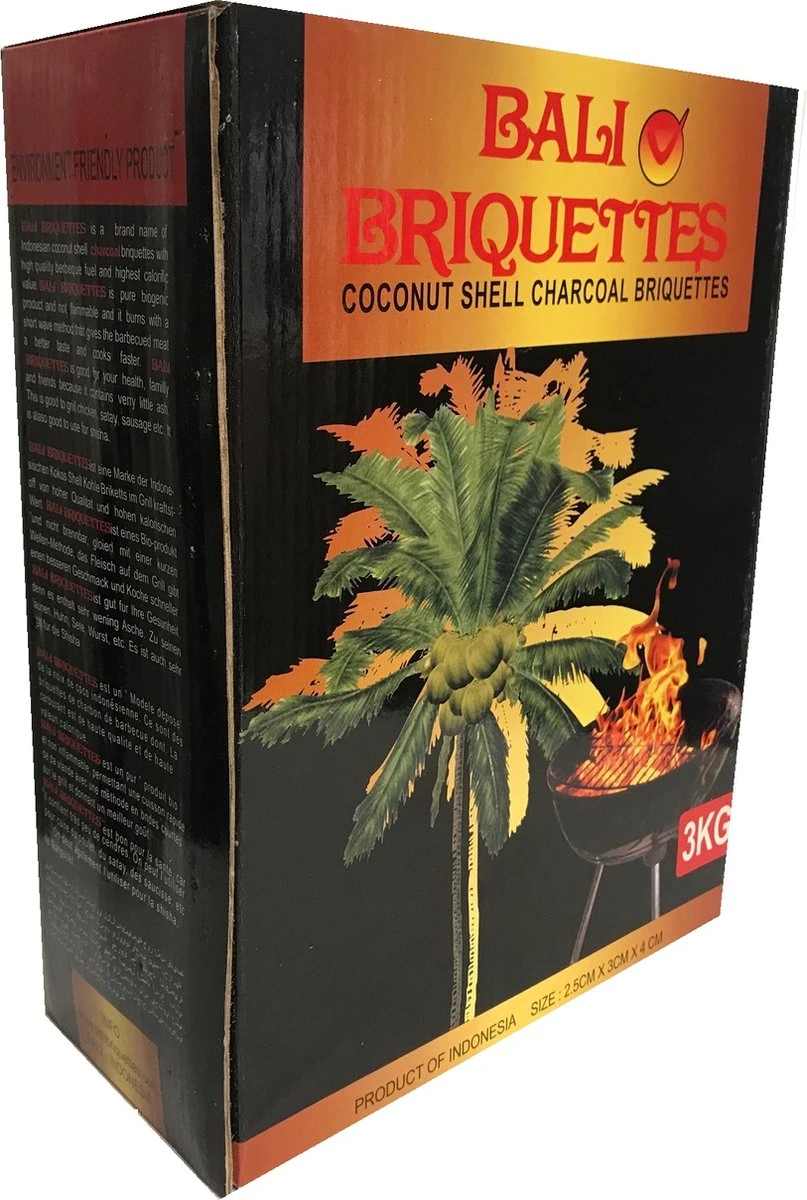 Bali Briquettes - Briquettes De Noix De Coco - Briquettes De Noix De Coco - Noix De Coco - Charbon De Bois - BBQ - 12 KG 8 Bali Briquettes - Briquettes De Noix De Coco - Briquettes De Noix De Coco - Noix De Coco - Charbon De Bois - BBQ - 12 KG – Image 6