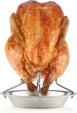 Grille à Rôtir Kip BBQ Blacksmith Rosmarino - Accessoires BBQ - Outils De Barbecue - Kip En Conserve - Poulet En Can - Adapté Au Four Et Au Gril
