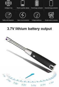 PLASMA - Briquet Plasma - Briquet Plasma USB Rechargeable - Briquet électrique - Briquet Arc - Wit -Magasin D'Accessoires Pour Barbecue 820x1200 1