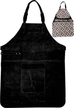 Tablier De Barbecue - Tablier En Cuir De Luxe - Tablier De Barbecue - Tablier En Cuir - Tablier De Cuisine - Tablier De Cuisine - Tablier De Cuisine Homme