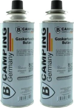 Advantage Set De 2x Bouteille Benson Camping Gaz Butane / Remplissage Gaz De 227 Grammes - Cuisinière / Désherbant