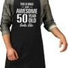 Awesome 50 Ans / 50 Ans Cadeau Barbecue / Tablier De Cuisine Noir Pour Homme - Tablier De Barbecue Cadeau Pour Anniversaire / Abraham 1 Awesome 50 Ans / 50 Ans Cadeau Barbecue / Tablier De Cuisine Noir Pour Homme - Tablier De Barbecue Cadeau Pour Anniversaire / Abraham -Magasin D'Accessoires Pour Barbecue 874x1200 8