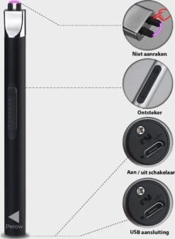 Briquet électrique Long Rechargeable - Briquet à Plasma Durable - Coffret Cadeau Inclus - BBQ - Bougies - Zwart 13 Briquet électrique Long Rechargeable - Briquet à Plasma Durable - Coffret Cadeau Inclus - BBQ - Bougies - Zwart -Magasin D'Accessoires Pour Barbecue 879x1200