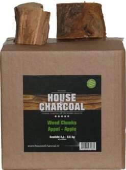 Morceaux De Pommes Smokewood - Morceaux De Apple à Fumer Du Bois - 2,5 Kg