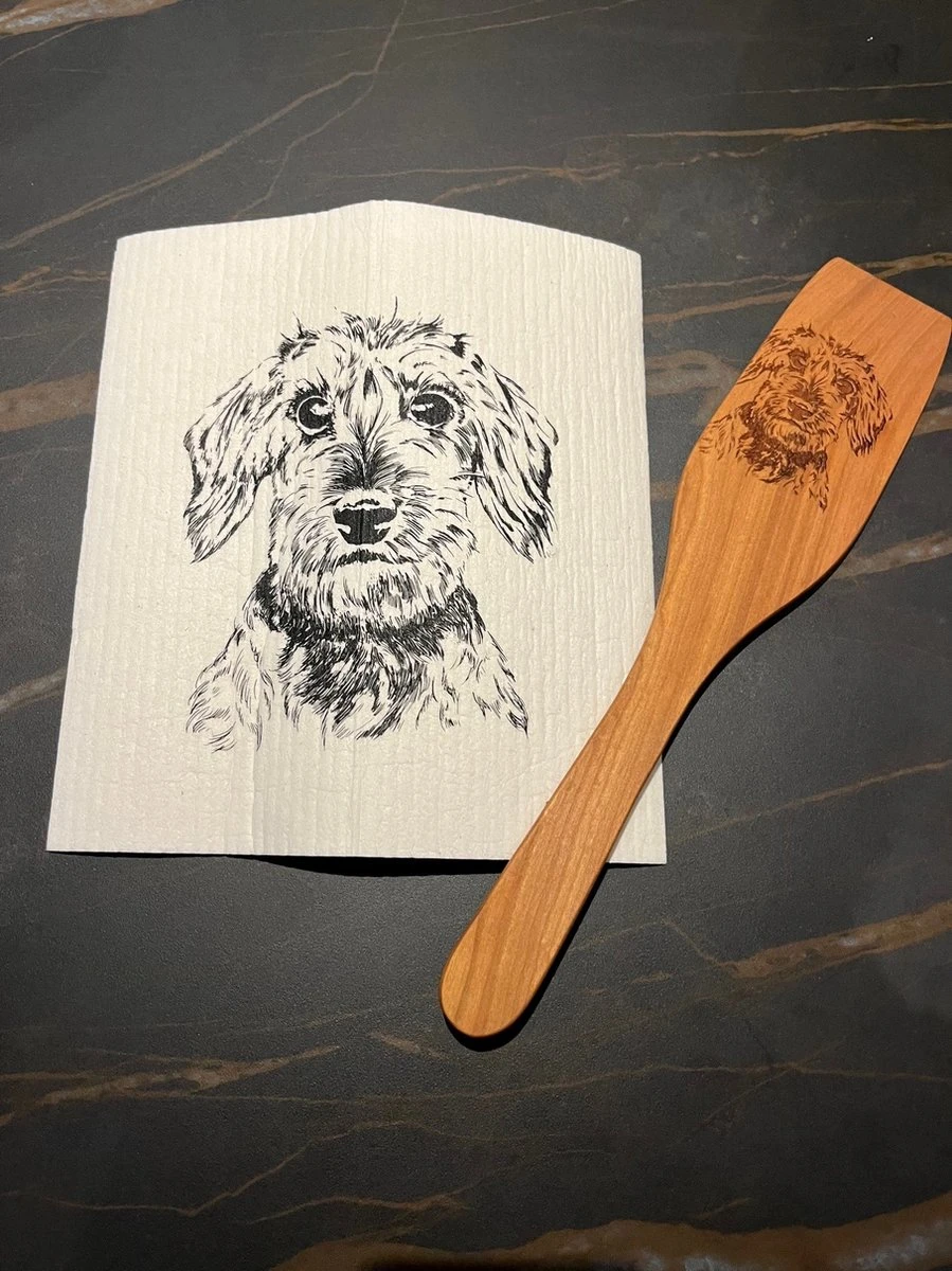 Teckel - Teckel à Poil Dur - Spatule - Spatule De Cuisine - Torchon - Chiffon De Nettoyage 3 Teckel - Teckel à Poil Dur - Spatule - Spatule De Cuisine - Torchon - Chiffon De Nettoyage