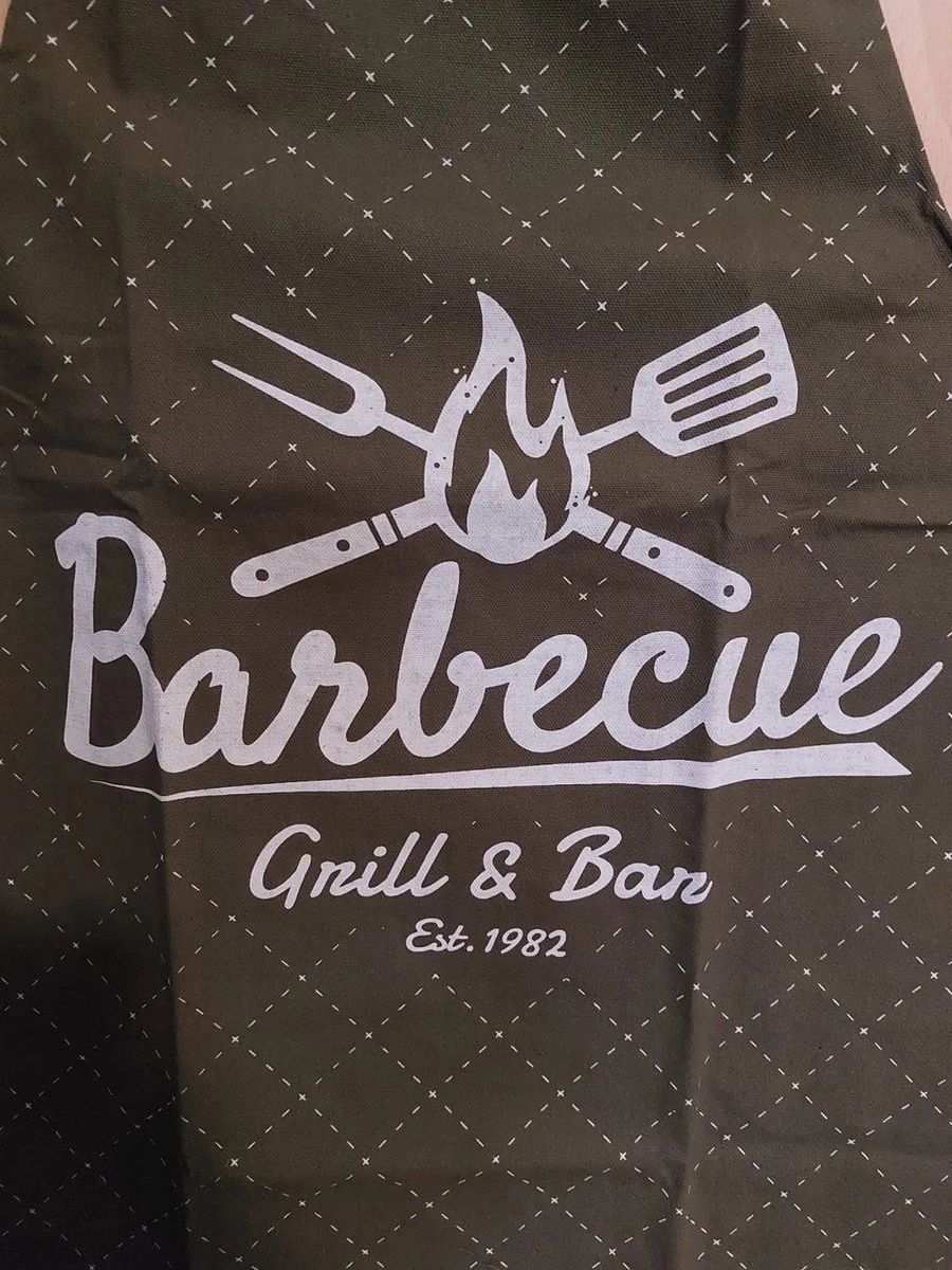 Tablier De Barbecue - Grijs - Barbecue Grill & Bar - 84 X 60 Cm - Tablier De BBQ - Accessoire De Barbecue 4 Tablier De Barbecue - Grijs - Barbecue Grill & Bar - 84 X 60 Cm - Tablier De BBQ - Accessoire De Barbecue – Image 2