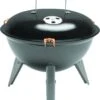 NATERIAL - Barbecue à Charbon Portable PHOENIX NOMAD - 4 Personnes - Ø37 Cm - H. 35/43 Cm - Acier émaillé - Zwart - Grill Sphérique -Magasin D'Accessoires Pour Barbecue 906x1200