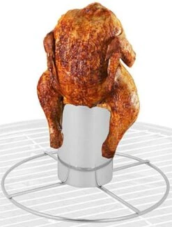 Porte-poulet BBQ ø 20x10cm Bol Liquide Pour Vapeur -Magasin D'Accessoires Pour Barbecue 910x1200 3