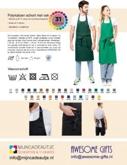 KARIBAN Awesome- Gifts - Tablier De Restauration - Tablier De Cuisine - Tablier De Cuisine - Tablier De Barbecue - Non Imprimé - 76 X 90 Cm - Par 10 Pièces - Marine -Magasin D'Accessoires Pour Barbecue 923x1200 6