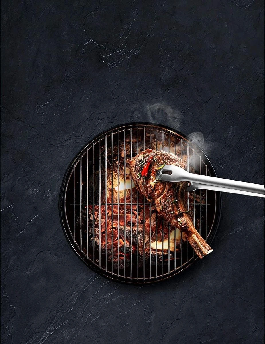 BBQ - Tenailles Zinaps Barbecue Tenailles, Acier Inoxydable Cromargan. - (Coupe Du Monde 02124) 11 BBQ - Tenailles Zinaps Barbecue Tenailles, Acier Inoxydable Cromargan. - (Coupe Du Monde 02124) – Image 9