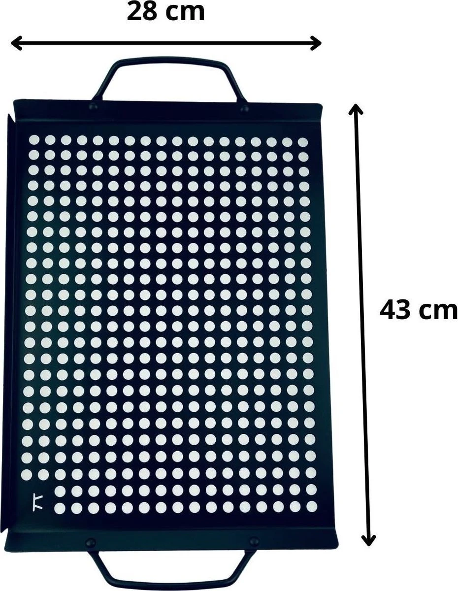 Orange85 De Barbecue Orange85 - 43x28cm - Antiadhésive - BBQ - Viande - Légumes 7 Orange85 De Barbecue Orange85 - 43x28cm - Antiadhésive - BBQ - Viande - Légumes – Image 5