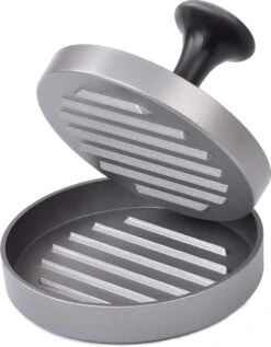 Presse à Hamburger Kikomo - Revêtement Antiadhésif - Set BBQ - Acier Inoxydable -Magasin D'Accessoires Pour Barbecue 935x1200 3