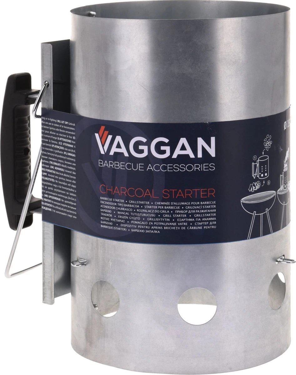 Briques Pour BBQ /allume-charbon Avec Manche En Plastique 30 Cm - Avec Pelle à Charbon Noir 37 Cm - Barbecue 4 Briques Pour BBQ /allume-charbon Avec Manche En Plastique 30 Cm - Avec Pelle à Charbon Noir 37 Cm - Barbecue – Image 2