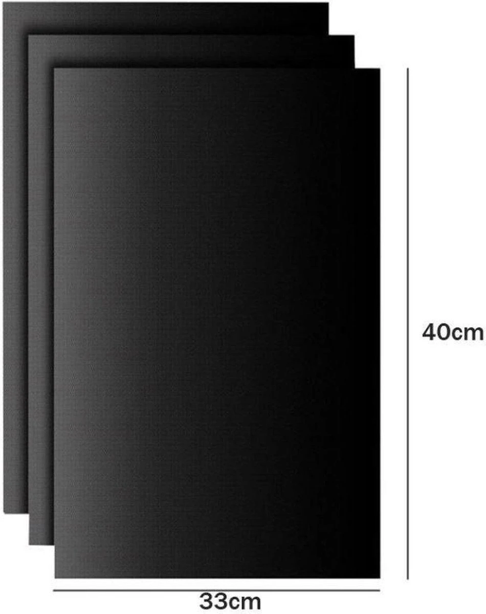 Le Tapis Barbecue ApolloX De - Réutilisables Et Non Adhésif - Accessoires De Vêtements Pour Bébé BBQ - BBQ Mat - Grill Mat - Tapis Four - Set De 3 5 Le Tapis Barbecue ApolloX De - Réutilisables Et Non Adhésif - Accessoires De Vêtements Pour Bébé BBQ - BBQ Mat - Grill Mat - Tapis Four - Set De 3 – Image 3