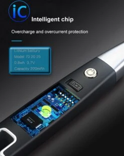 PLASMA - Briquet Plasma - Briquet Plasma USB Rechargeable - Briquet électrique - Briquet Arc - Wit -Magasin D'Accessoires Pour Barbecue 951x1200 1