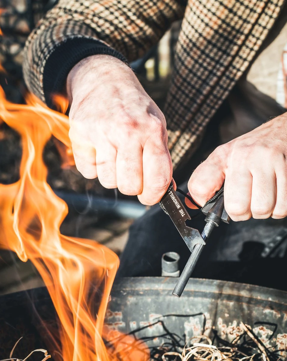 Le Bâton De Magnésium Du Moulin à Vent - Allume-feu Ferro Rod - Firestarter - Tige De Magnésium 8 Le Bâton De Magnésium Du Moulin à Vent - Allume-feu Ferro Rod - Firestarter - Tige De Magnésium – Image 6