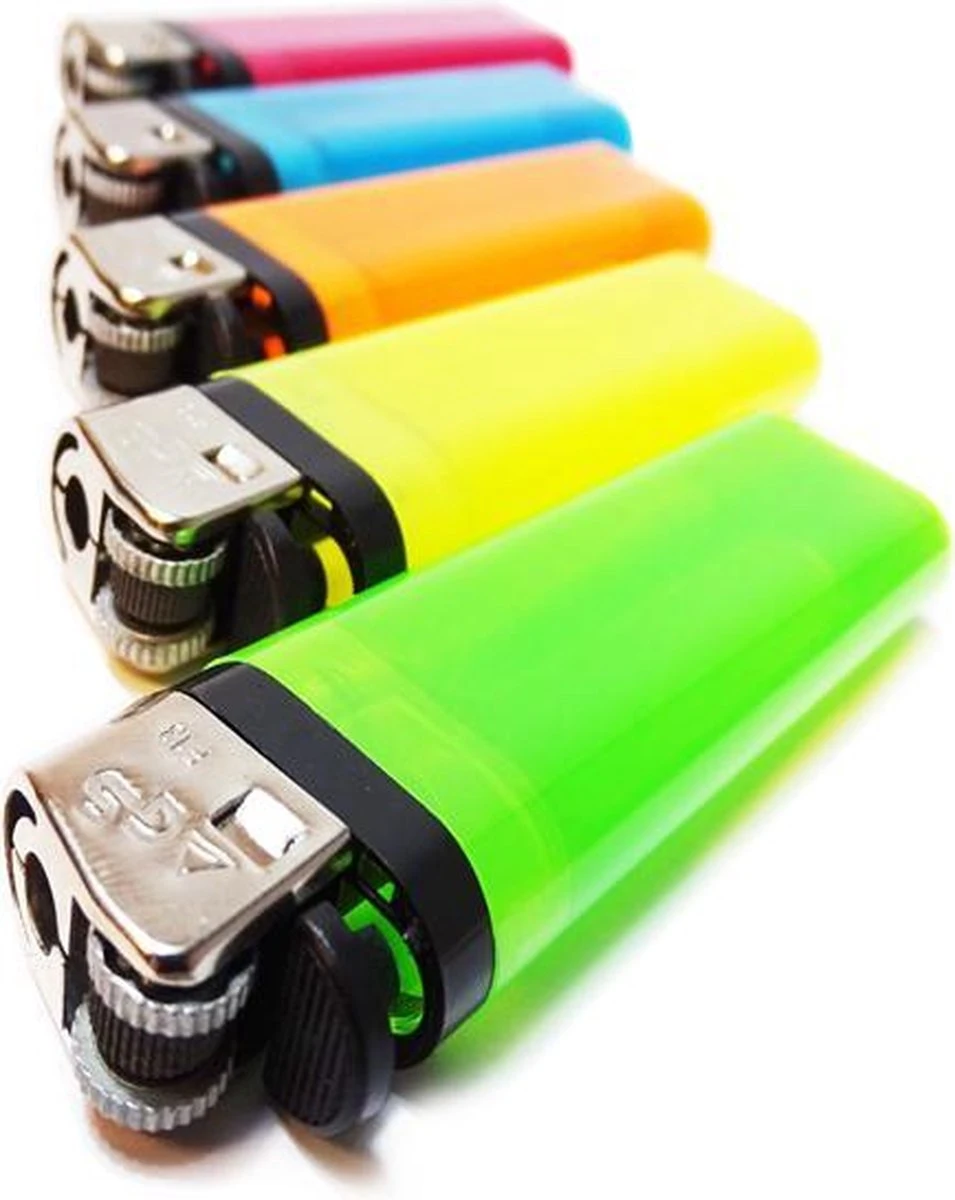 Briquets 200 PCS - Marque Originale Unilite - Briquets Jetables Transparents De Couleur Néon - Briquets De Haute Qualité 6 Briquets 200 PCS - Marque Originale Unilite - Briquets Jetables Transparents De Couleur Néon - Briquets De Haute Qualité – Image 4