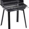 GRILLCHEF Barbecue à Charbon PortaGo | Avec Pare-brise Enfichable | Grille De Cuisson Chromée Et Foyer En émail | Transport Peu Encombrant Et Montage Facile | Dimensions : 44 X 36 X 29 Cm -Magasin D'Accessoires Pour Barbecue 964x1200 1
