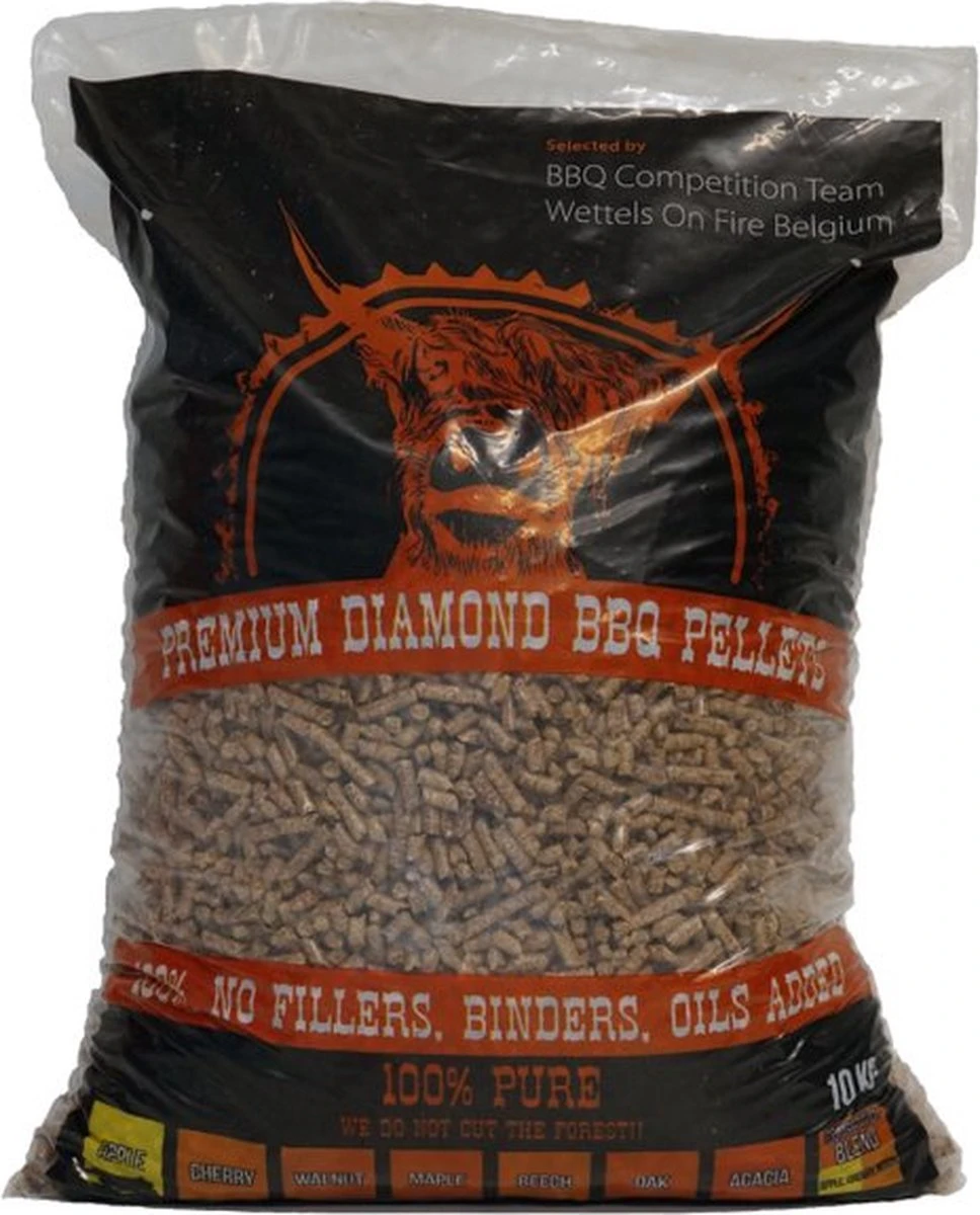 BBQr's PREMIUM DIAMAND CHERRY GRILL & BBQ PELLETS 10 Kg Pour Barbecue à Pellets, Fumoir Et Four à Pizza 3 BBQr's PREMIUM DIAMAND CHERRY GRILL & BBQ PELLETS 10 Kg Pour Barbecue à Pellets, Fumoir Et Four à Pizza