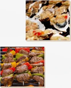 Barbecue à Charbon De Bois - Forme Cylindrique - BBQ D'été - BBQ De Jardin Extérieur Portable Pour 2 à 4 Personnes Camping Pique-nique Viande Savoureuse -Magasin D'Accessoires Pour Barbecue 970x1200