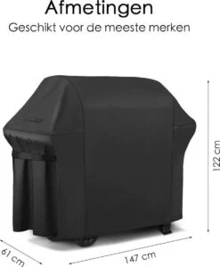 Housse De Barbecue - Imperméable - Réglable - 147x61x122cm - Zwart 15 Housse De Barbecue - Imperméable - Réglable - 147x61x122cm - Zwart -Magasin D'Accessoires Pour Barbecue 992x1200 2