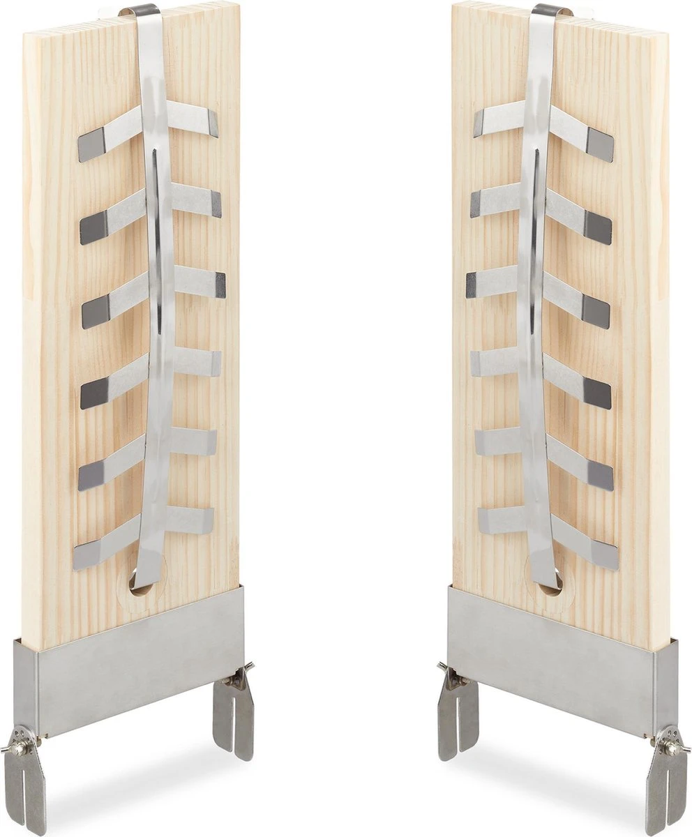 Relaxdays Smoker Board Bbq Saumon - Lot De 2 - Bbq Board - Bois De Cèdre - Réglable - XXL 3 Relaxdays Smoker Board Bbq Saumon - Lot De 2 - Bbq Board - Bois De Cèdre - Réglable - XXL