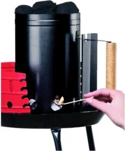 MaxxGarden Cheminée D'allumage Charbon De Bois - Cheminée D'allumage Briquette De Démarrage Métal - 27x16cm -Magasin D'Accessoires Pour Barbecue 993x1200 3